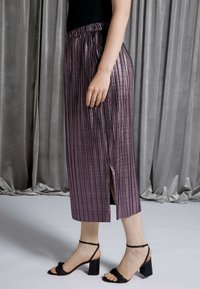 Ulla Popken Jupe crayon - mauve