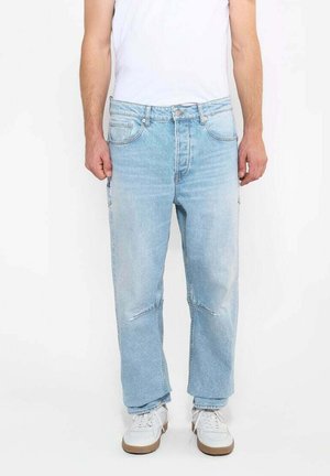 LOOSE LARGE HOBO LONGUEUR - Relaxed fit jeans - bleu