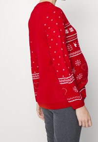 MAMALICIOUS Strickpullover - red