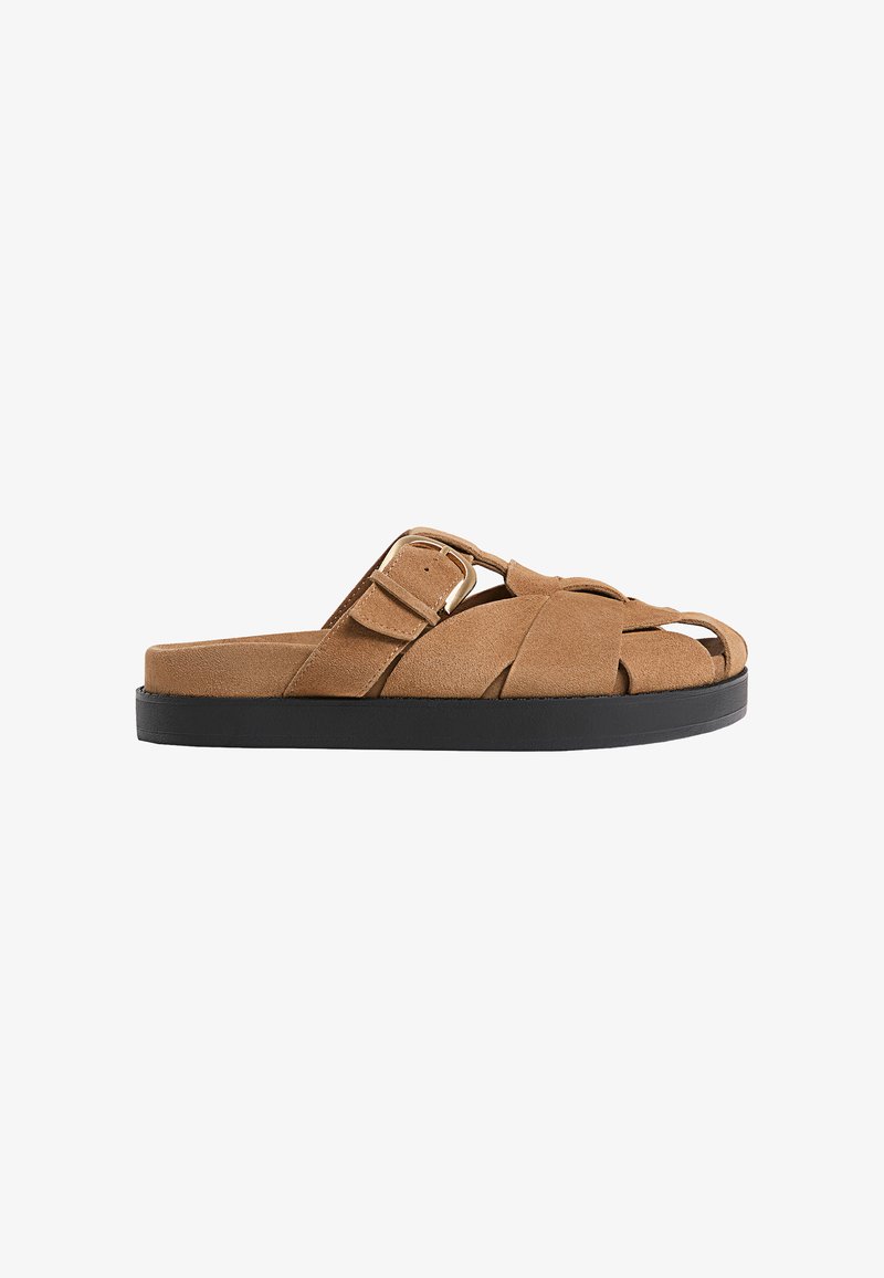 Stradivarius Mules à talons - beige