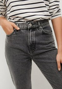Mango Vaqueros tapered - grey denim