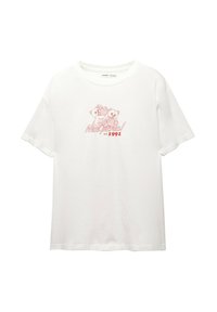 T-Shirt print - white