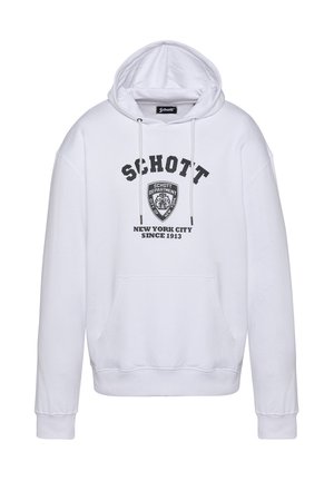 Felpa con cappuccio - blanc