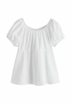 Next, REGULAR FIT - SHORT SLEEVE BLOUSE . - Blouse - white
