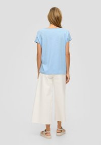 s.Oliver T-Shirt print - himmelblau