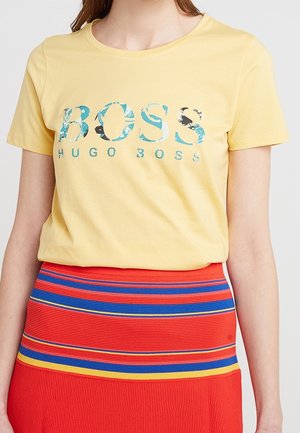 T-shirts print - yellow