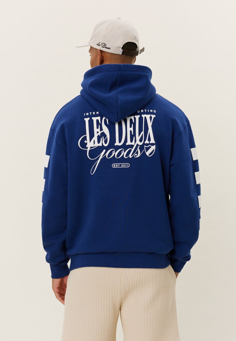 Les Deux - GOODS - Hoodie - blue/white, Enlarge