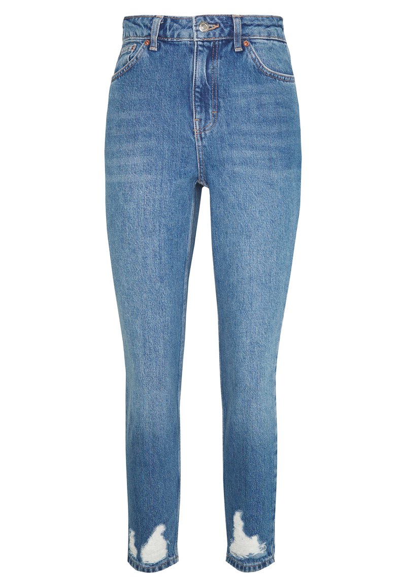 Topshop Petite Relaxed fit jeans blauw denim/bluedenim