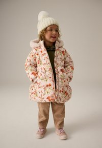 Next SHOWER RESITANT PRINTED  - REGULAR FIT - Wintermantel - cream
