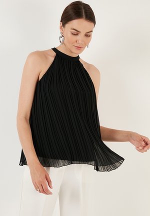 REGULAR FIT - Bluse - black