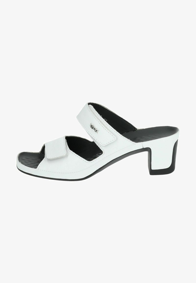 Vital Schuhe Muiltjes met hak - weiß