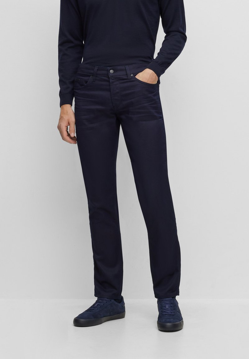 BOSS Dark Blue Slim Fit Delaware3-1 Jeans | Jules B