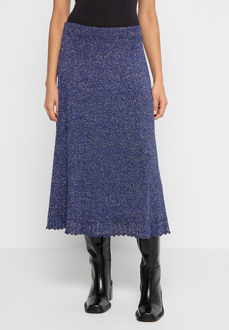 Proenza Schouler White Label A-lijn rok blauw