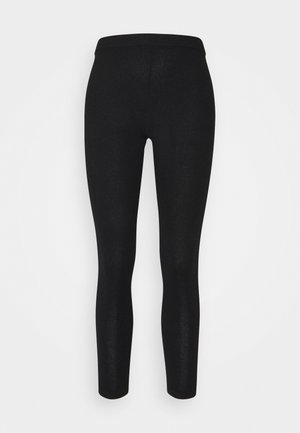 PANEL LEGGINGS - Leggings - Trousers - black