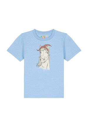 PFERD - T-Shirt print - blue soul