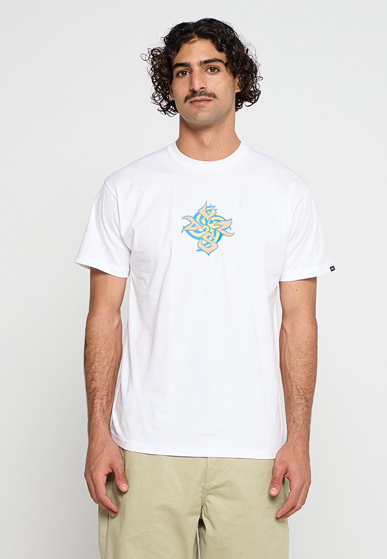 Vans T-shirt print wit Vans T-shirt print wit