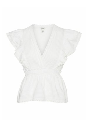 Vero Moda, PEPLUM TOP AWNORDEN TOP - Débardeur - snow white