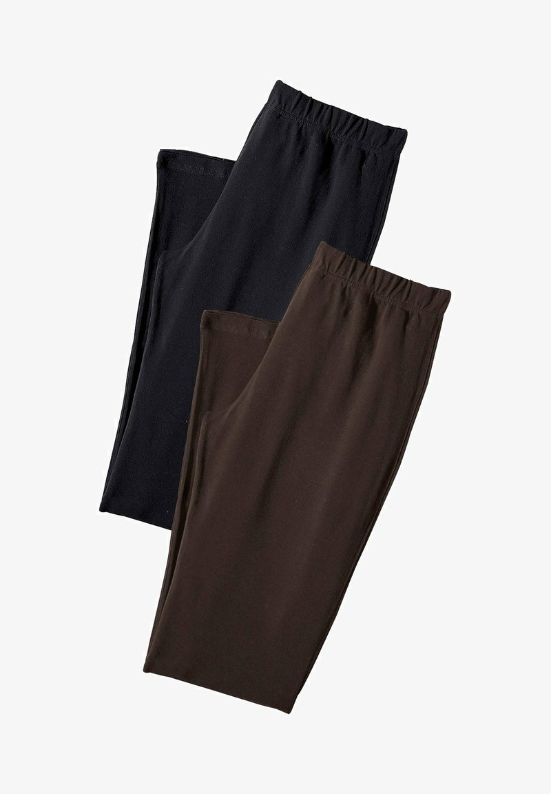 LASCANA VIVANCE ACTIVE BY LASCANA 2 PACK - Legging - braun