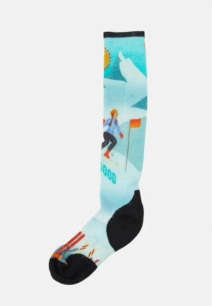 Smartwool SKI TARGETED CUSHION SNOW BUNNY PRINT OTC - Sportsocken - capri
