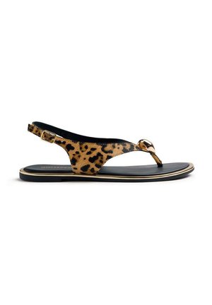 ANIMAL PRINT MUMIAS - Sandalias de dedo - leopardo