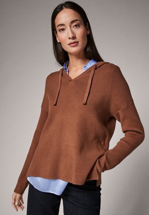 Hoodie - sienna brown