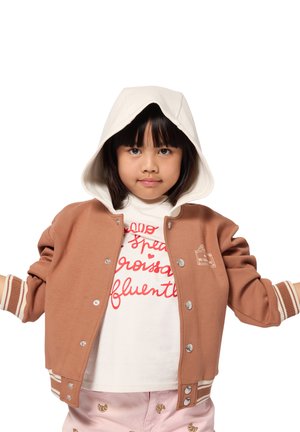 Kids around, SHORT SLEEVES TEE-SHIRT - T-shirt imprimé - ivory