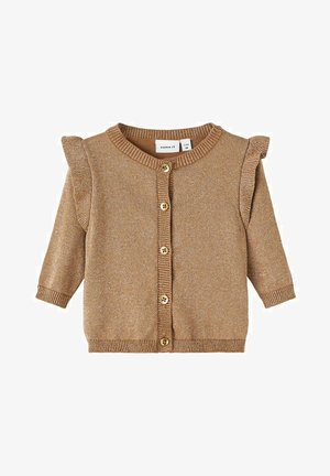 GLITZER - Cardigan - toasted coconut