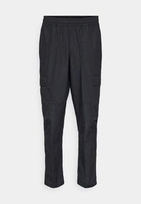 PANT - Pantalones cargo - black/sail/(black)