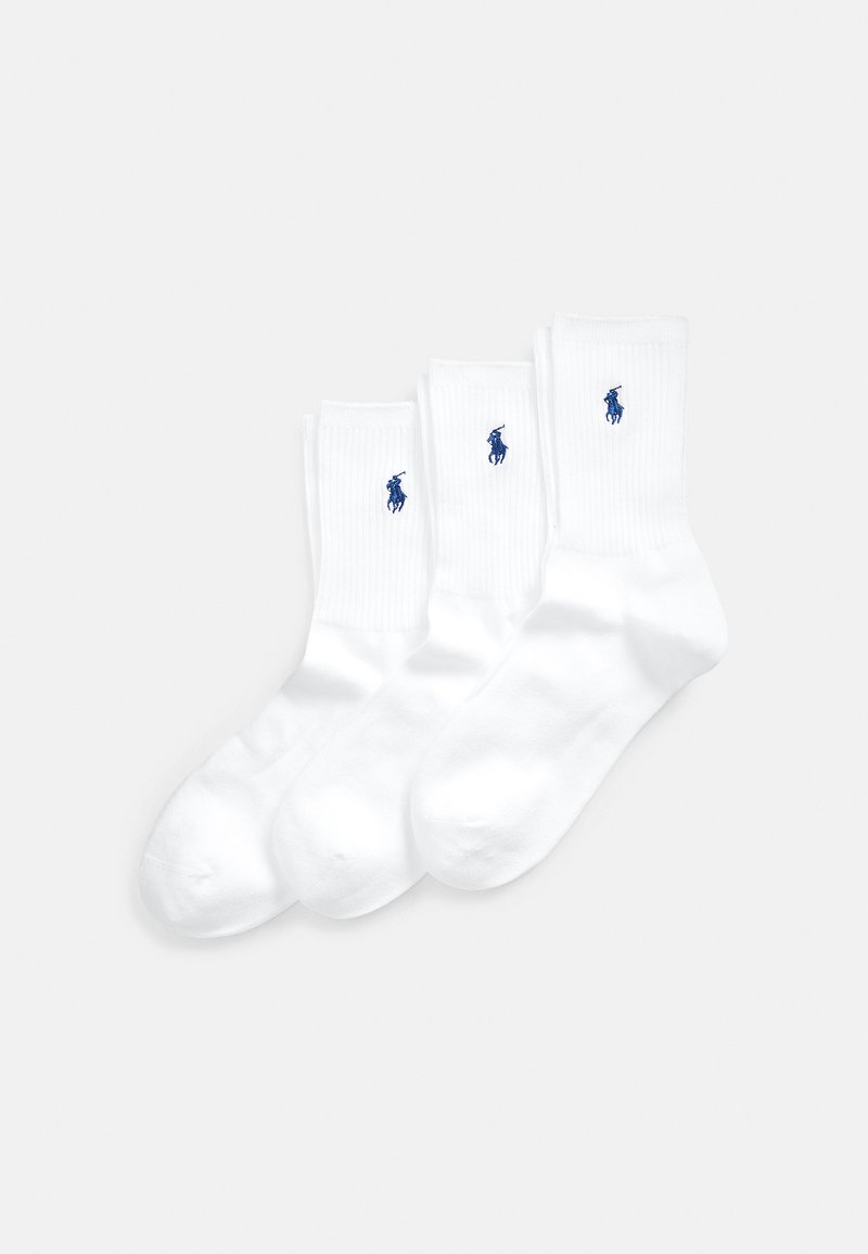 Polo Ralph Lauren SUPERSOFT CREW SOCK 3 PACK - Sokker - white
