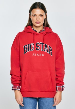 RUBIALSSA - Mikina s kapucí - rot