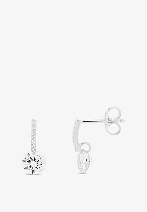 FAVS ZIRKONIA - Boucles d'oreilles - weißgoldfarben