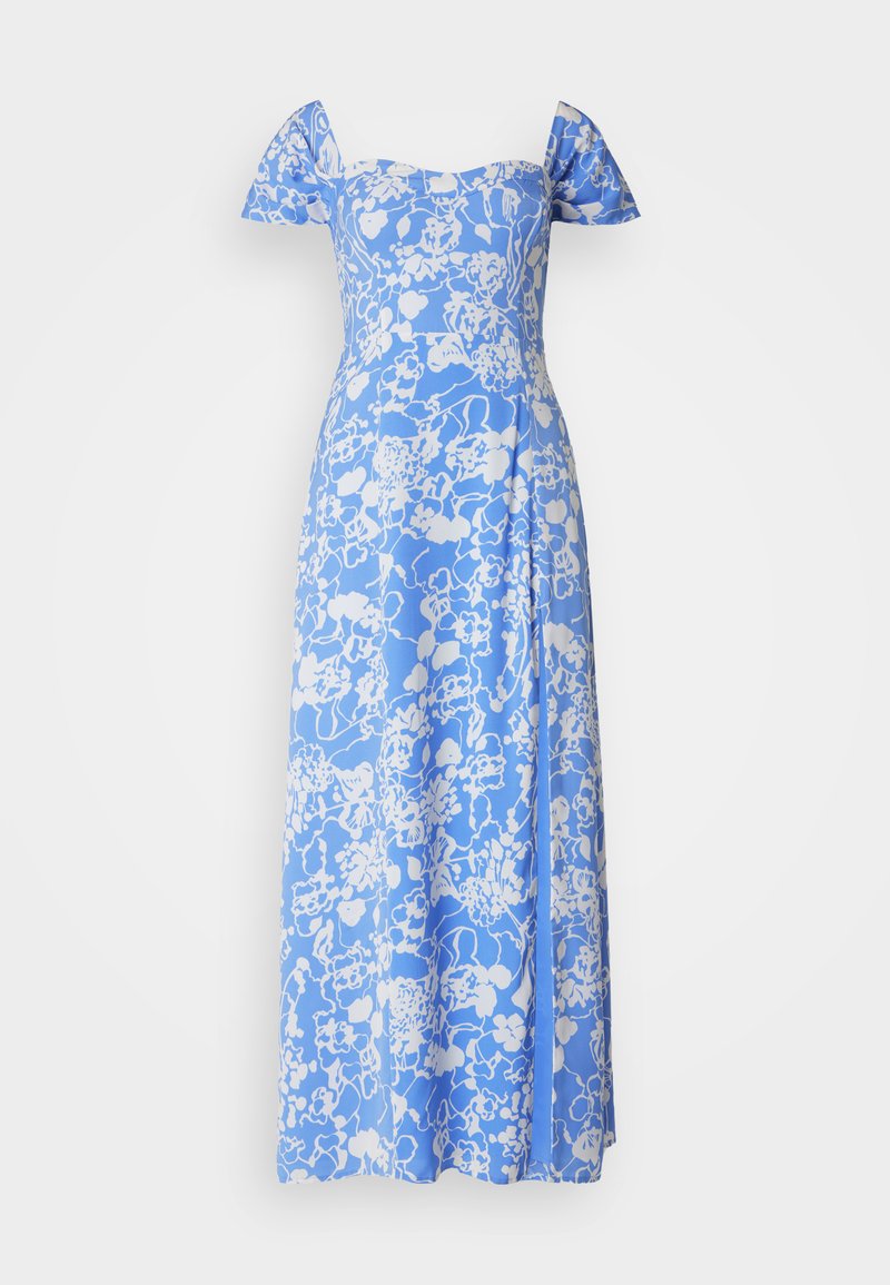 Abercrombie & Fitch Maxi-jurk blauw denim/bluedenim