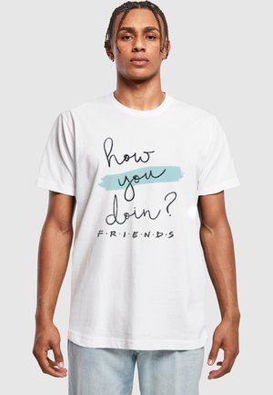 T-shirt print - white