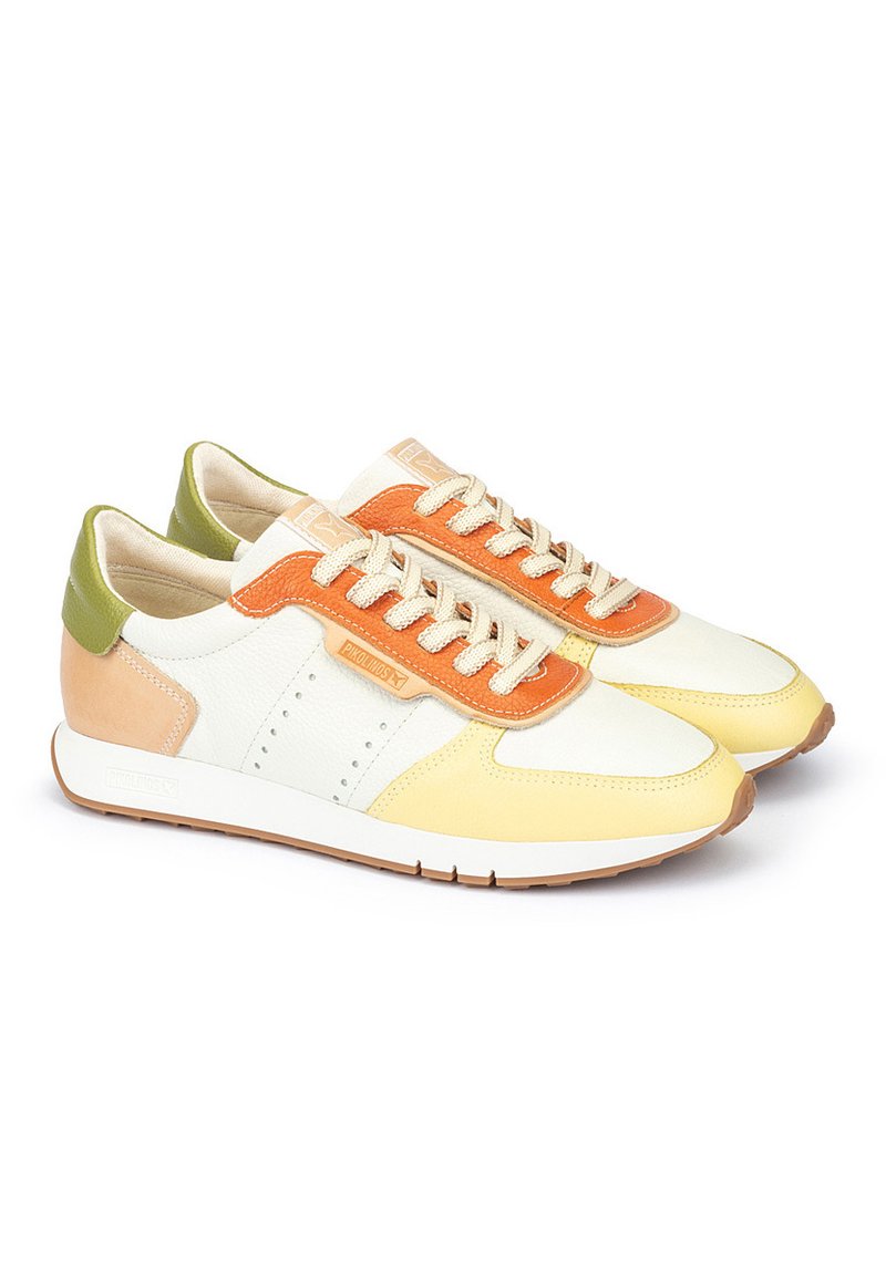 Damen Sneaker low | Pikolinos DEPORTIVOS BARCELONA W4P Sneaker low nata/orange - YR32098 Damen Sneaker low | Pikolinos DEPORTIVOS BARCELONA W4P Sneaker low nata/orange - YR32098