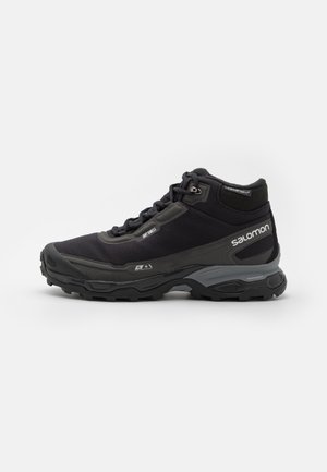 Salomon SHELTER CSWP UNISEX - Sneakers high - black/magnet/quiet shade