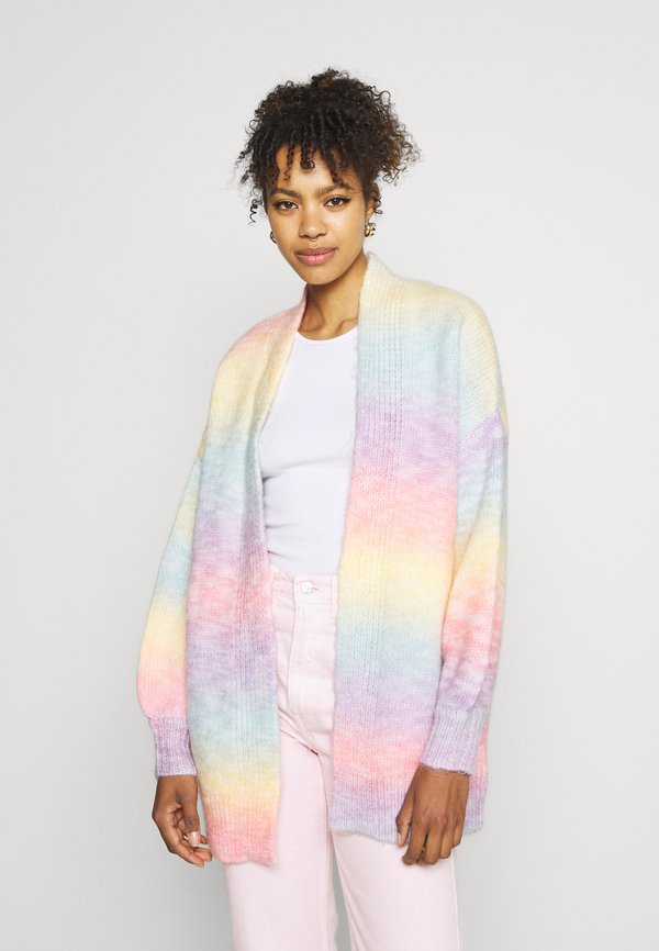 PCRAINBOW CARDIGAN - Strickjacke