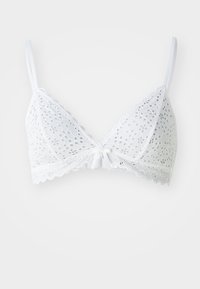 BRALETTE BRODERIE - Triangel BH - white