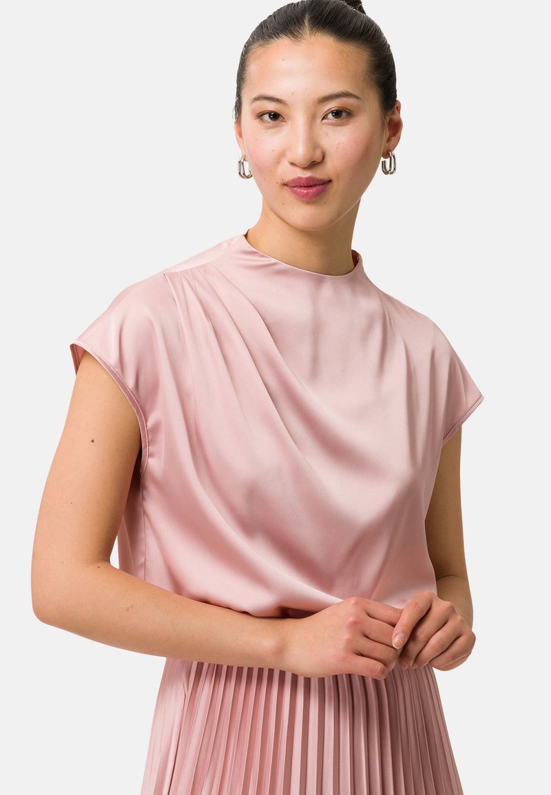 zero MIT STEHKRAGEN - Blůza - bridal rose