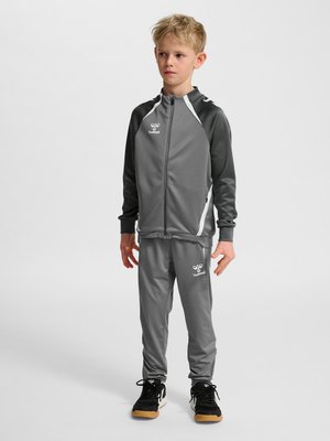 Hummel, HMLLEAD 2.0 TRACK ZIP KIDS - Veste de survêtement - steel gray asphalt