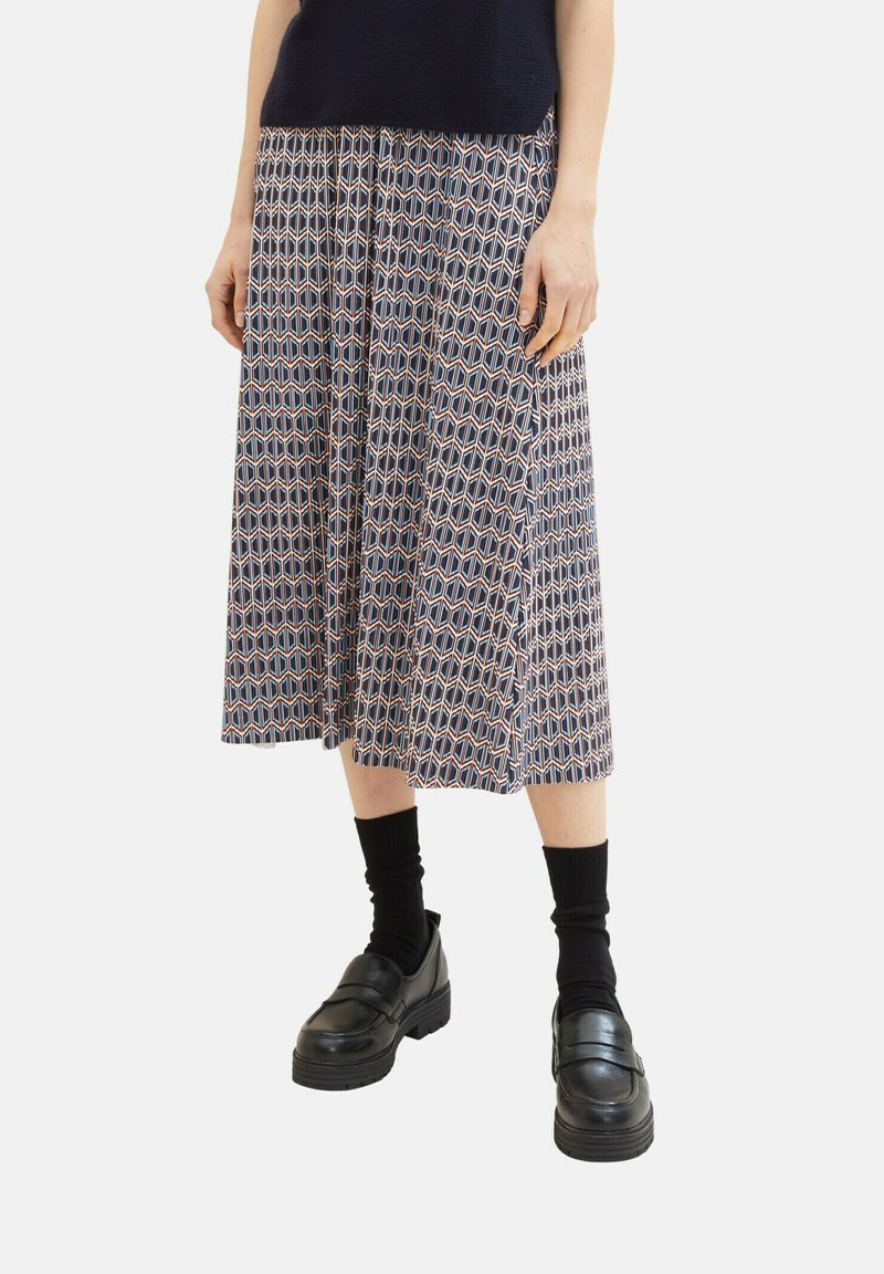 TOM TAILOR Jupe tricotée Dames T 36 bleu style décontracté