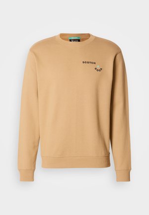 Scotch & Soda FRONT BACK ARTWORK - Sweatshirt - tannin