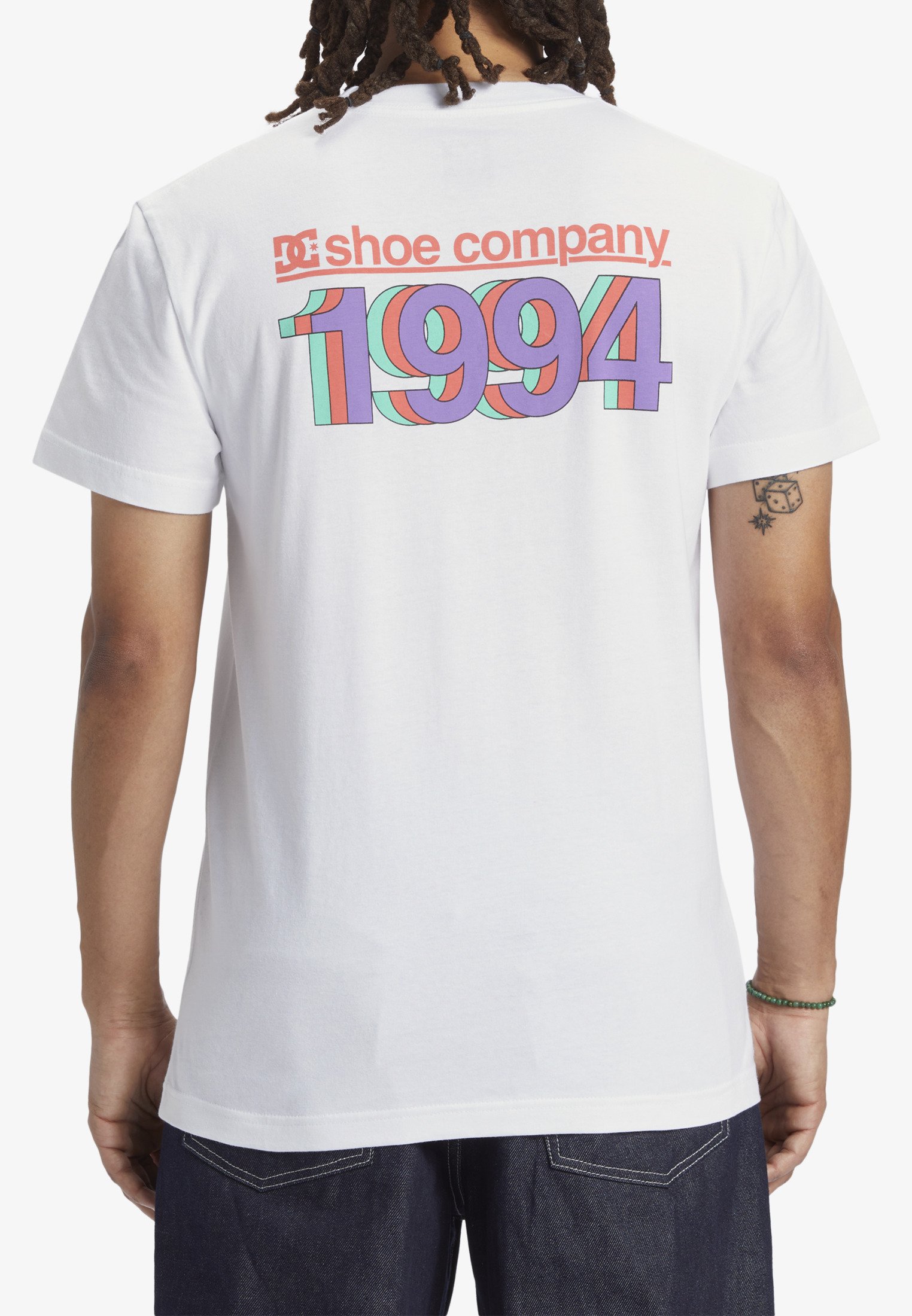 DC Shoes Herren Statewide TSS T-Shirt – Aus Recycelter Baumwolle, Print Auf Der Brust