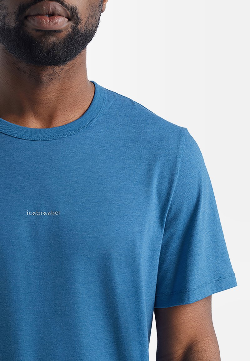 Herren Shirts | Icebreaker CENTRAL T-Shirt basic AZUL/blau - WK48844 Herren Shirts | Icebreaker CENTRAL T-Shirt basic AZUL/blau - WK48844