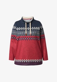 Vybráno, bright red