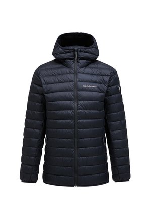 LINER HOOD  - Down jacket - black