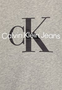Calvin Klein Jeans MONOGRAM UNISEX - Felpa - light grey heather