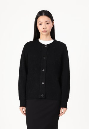 SLFLULU CARDIGAN - Kardigán - black