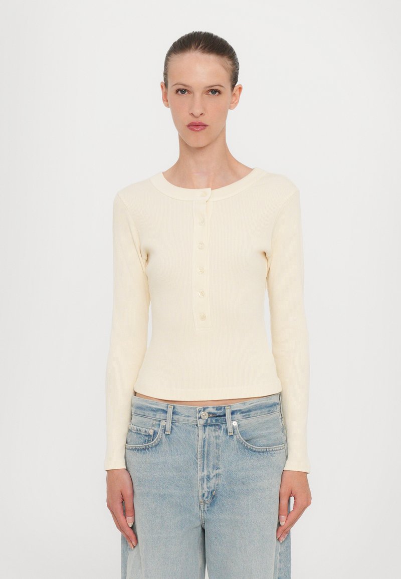 Citizens of Humanity - VARRA HENLEY - Langarmshirt - dune/beige, Vergrößern