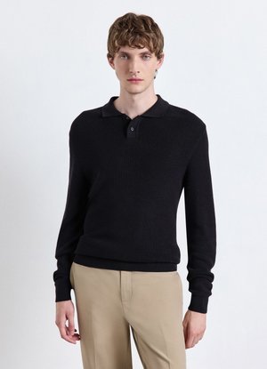 Calliope, MAGLIA TINTA UNITA - Maglione - nero ultrablack