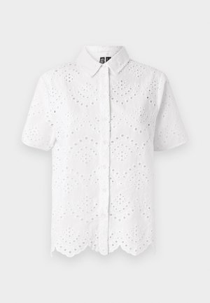 Pieces, PCVILDE SHIRT  - Nööpidega pluus - bright white